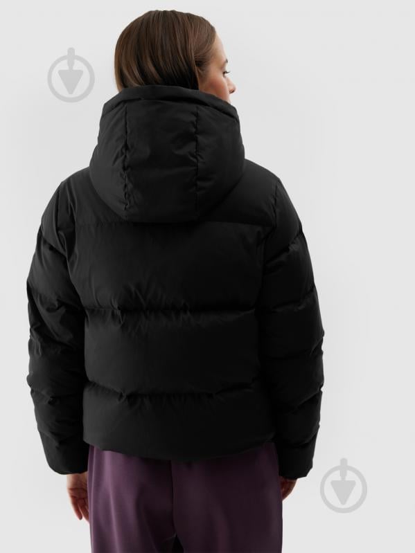 Пуховик жіночий зимовий 4F DOWN JACKET F481 4FWAW24TDJAF481-20S р.XL чорний - фото 2