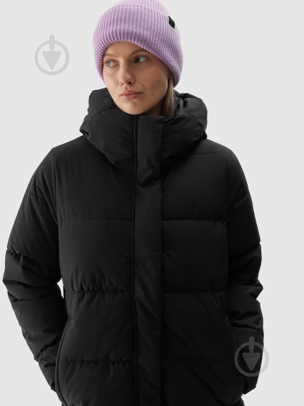 Пуховик женский зимний 4F DOWN JACKET F476 4FWAW24TDJAF476-20S р.XL черный - фото 3