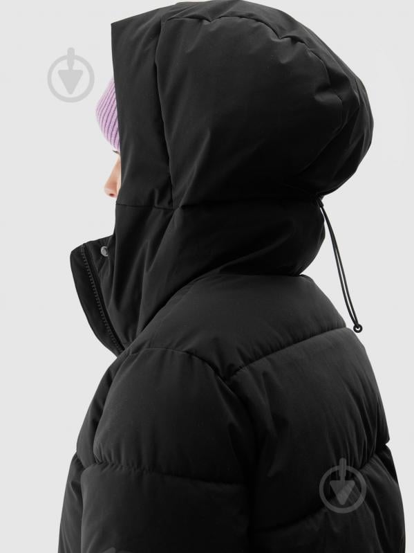 Пуховик женский зимний 4F DOWN JACKET F476 4FWAW24TDJAF476-20S р.XL черный - фото 7