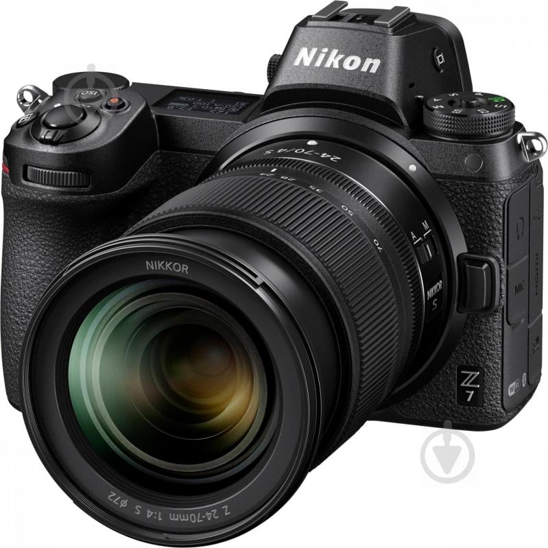 Фотоаппарат Nikon Z7 black + 24-70 f/4 S + FTZ Mount Adapter Kit (VOA010K001) - фото 7