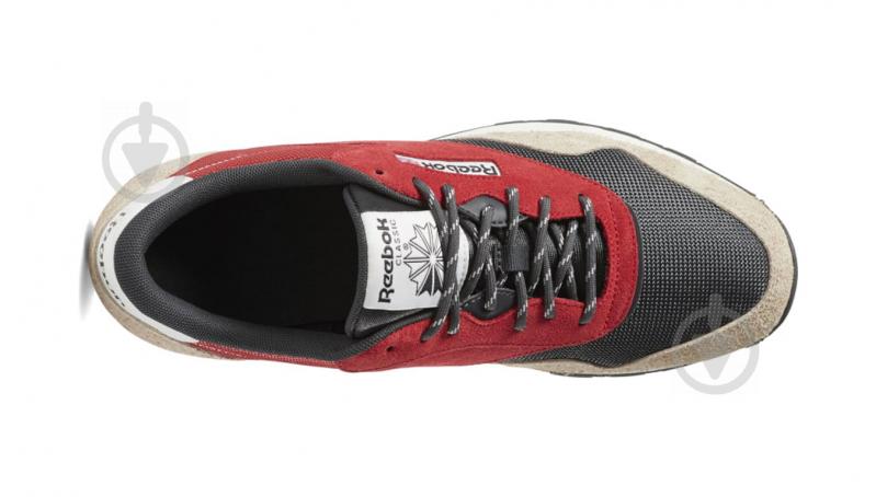 Кроссовки мужские демисезонные Reebok CL NYLON MU CN7197 р.40,5 красные - фото 4