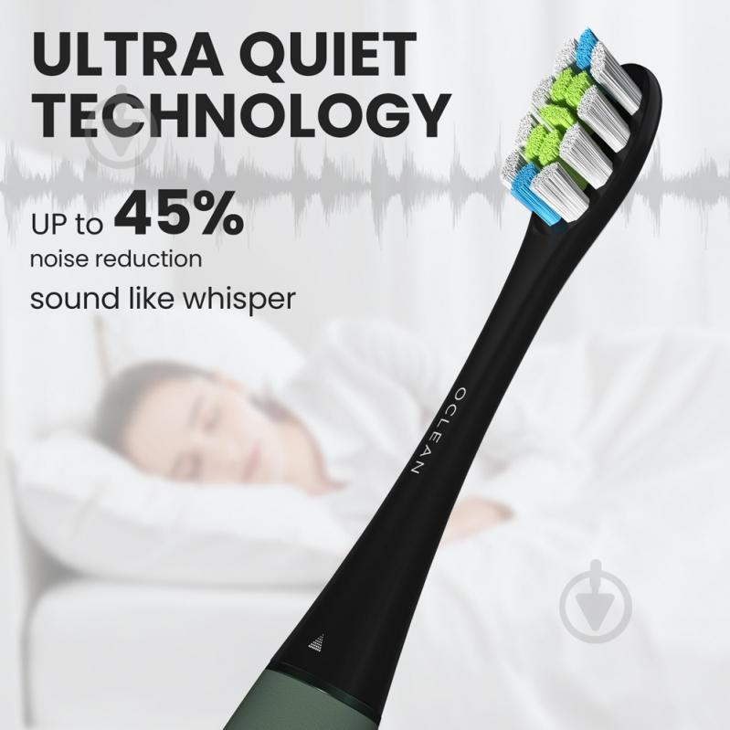 Зубная щетка Oclean Air 2 Electric Toothbrush Green - фото 11