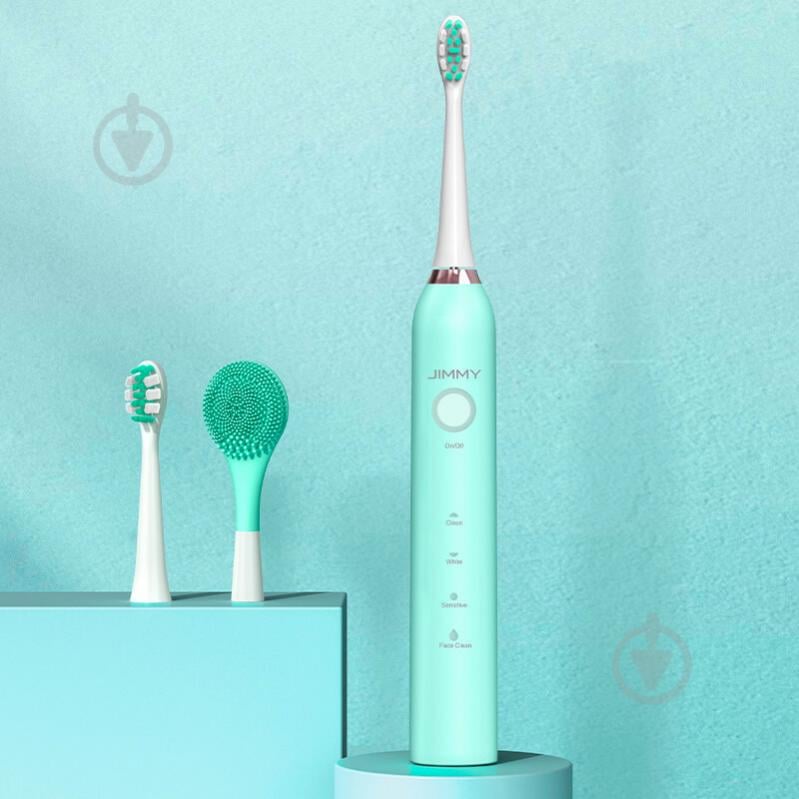 Електрична зубна щітка JIMMY T6 Electric Toothbrush with Face Clean Blue - фото 10