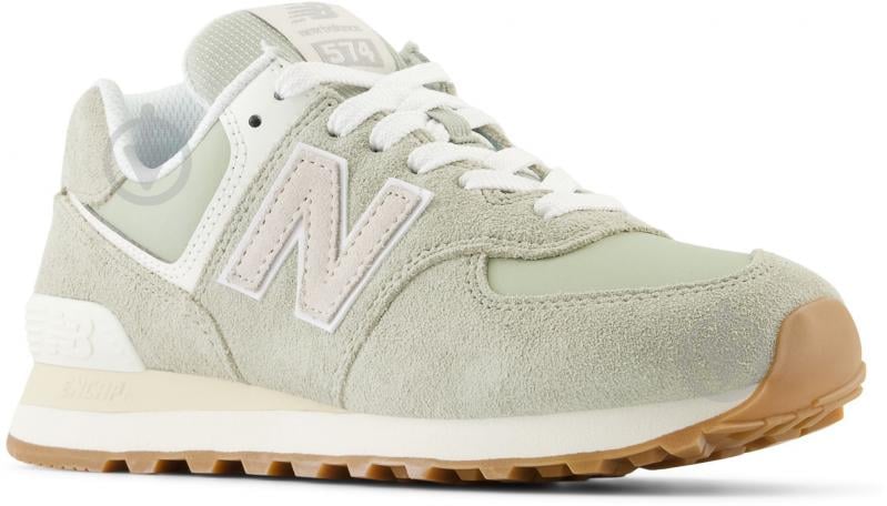 Кроссовки женские демисезонные New Balance 574 WL574QD2 р.39 серые - фото 4