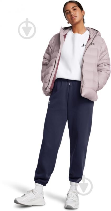 Пуховик жіночий зимовий Under Armour LEGEND DOWN HOODED JACKET 1385852-015 р.XS бузковий - фото 6