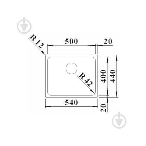 Мойка для кухни Blanco 526122 solis 500-u infino® - фото 3 Мойка для кухни Blanco 526122 solis 500-u infino® - фото 3