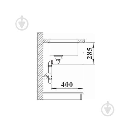 Мойка для кухни Blanco 526122 solis 500-u infino® - фото 6 Мойка для кухни Blanco 526122 solis 500-u infino® - фото 6