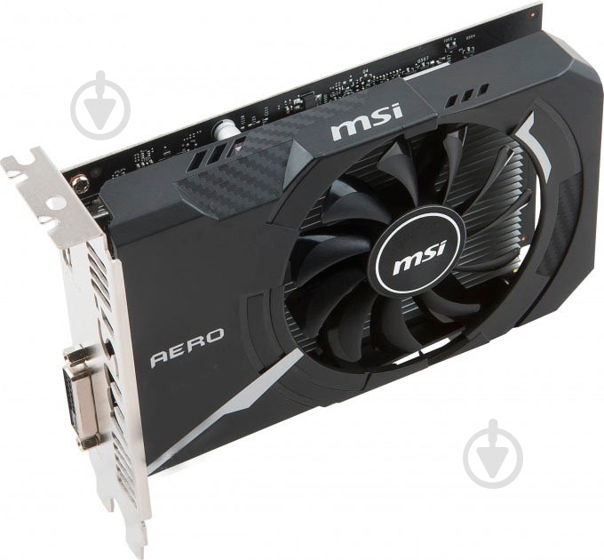 Відеокарта MSI GeForce GT 1030 2GB GDDR5 64bit (GT 1030 AERO ITX 2G OC) - фото 3 Відеокарта MSI GeForce GT 1030 2GB GDDR5 64bit (GT 1030 AERO ITX 2G OC) - фото 3