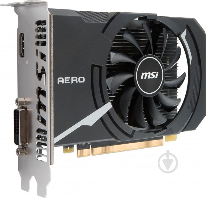 Відеокарта MSI GeForce GT 1030 2GB GDDR5 64bit (GT 1030 AERO ITX 2G OC) - фото 2 Відеокарта MSI GeForce GT 1030 2GB GDDR5 64bit (GT 1030 AERO ITX 2G OC) - фото 2