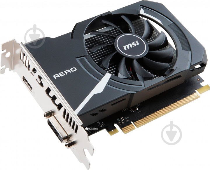 Відеокарта MSI GeForce GT 1030 2GB GDDR5 64bit (GT 1030 AERO ITX 2G OC) - фото 5 Відеокарта MSI GeForce GT 1030 2GB GDDR5 64bit (GT 1030 AERO ITX 2G OC) - фото 5