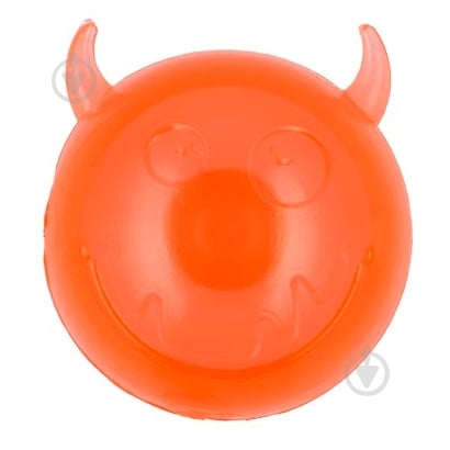 Мяч AnimAll Чертик с пищалкой 45 мм оранжевый (182657) - фото 1 Мяч AnimAll Чертик с пищалкой 45 мм оранжевый (182657) - фото 1