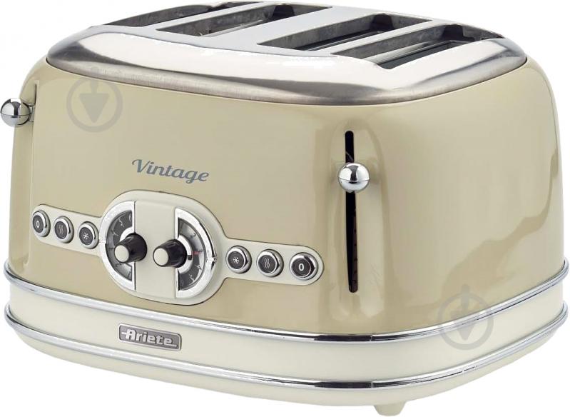 Тостер Ariete Vintage 156 BG (00C015603AR0) - фото 1 Тостер Ariete Vintage 156 BG (00C015603AR0) - фото 1