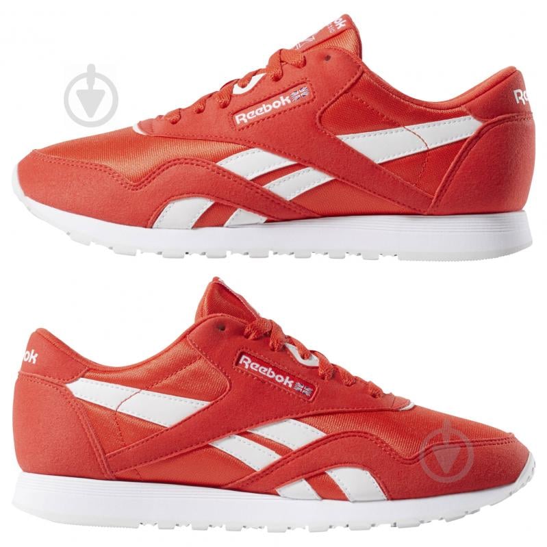 Кроссовки женские демисезонные Reebok CL NYLON COLOR CN7446 р.38,5 красные - фото 6