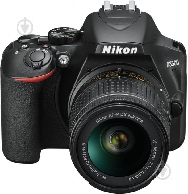 Фотоаппарат Nikon D3500 black + AF-P 18-55VR KIT (VBA550K001) - фото 2