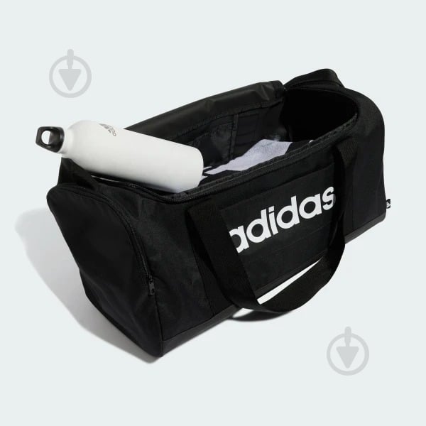 Сумка Adidas LINEAR DUFFEL S JE8343 24 л чорний - фото 4