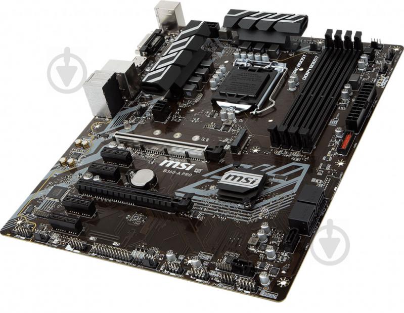 Материнская плата MSI B360-A PRO (Socket 1151, Intel B360, ATX) - фото 4