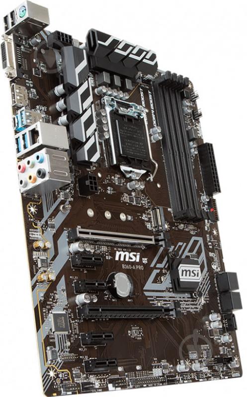 Материнская плата MSI B360-A PRO (Socket 1151, Intel B360, ATX) - фото 3