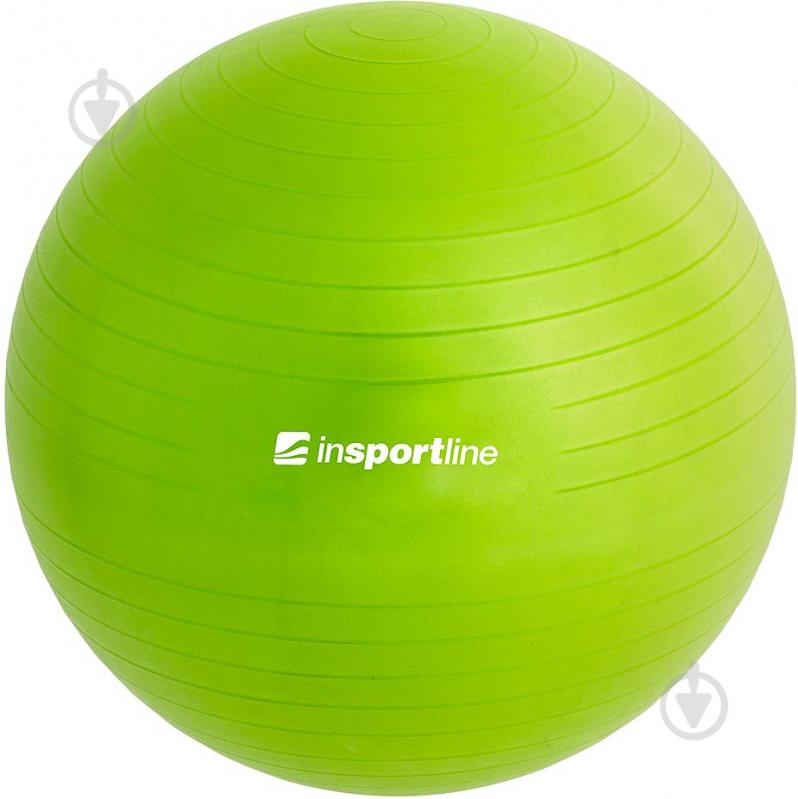 Гимнастический мяч inSPORTline Top Ball 75 см зеленый d75 3911-6 - фото 1