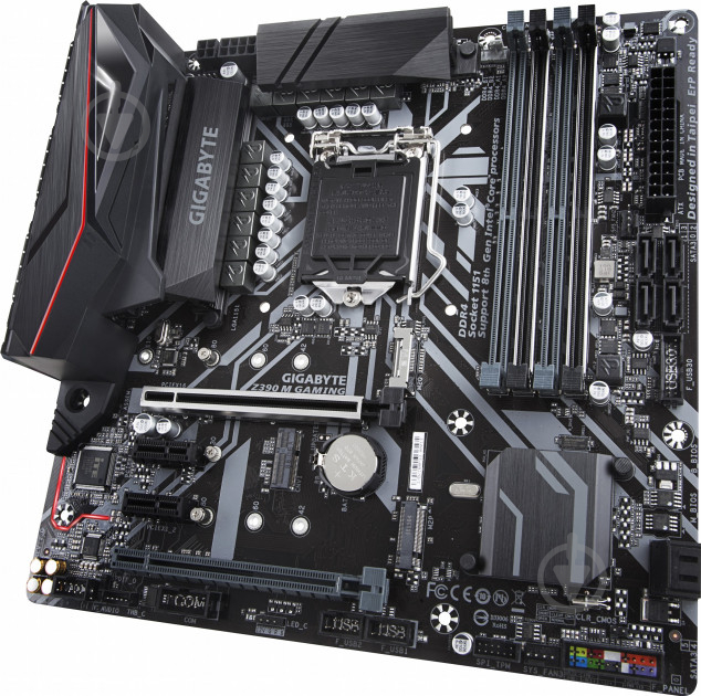 Материнська плата Gigabyte Z390 M GAMING (Socket 1151, Intel Z390, mirco ATX) - фото 4