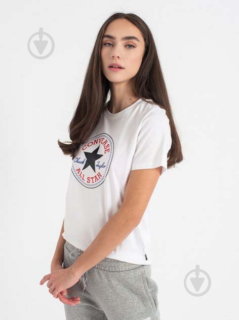 Футболка Converse 10022560-102 р.XL белый - фото 3