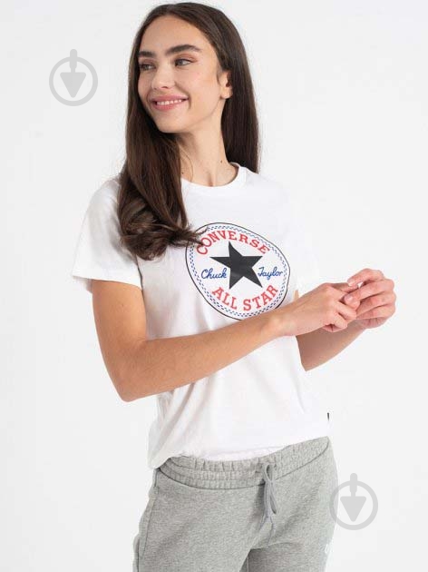 Футболка Converse 10022560-102 р.XL белый - фото 4