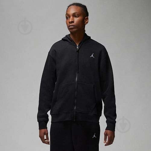 Джемпер Nike M J ESS FLC FZ HOODIE FJ7771-010 р.M черный - фото 1