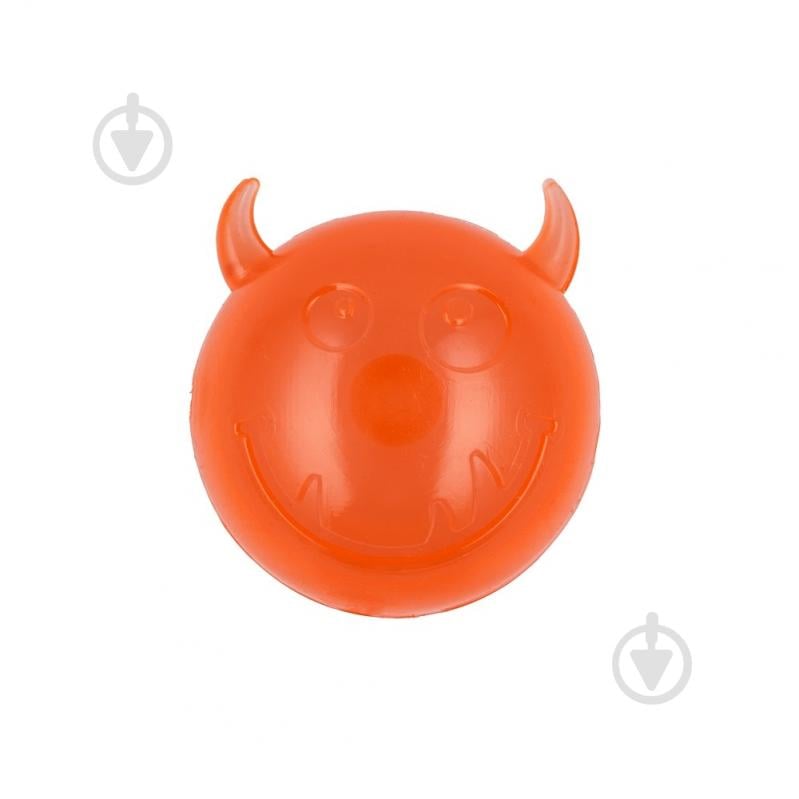 М'яч AnimAll Чортик з пискавкою 65 мм помаранчевий (182674) - фото 1 М'яч AnimAll Чортик з пискавкою 65 мм помаранчевий (182674) - фото 1