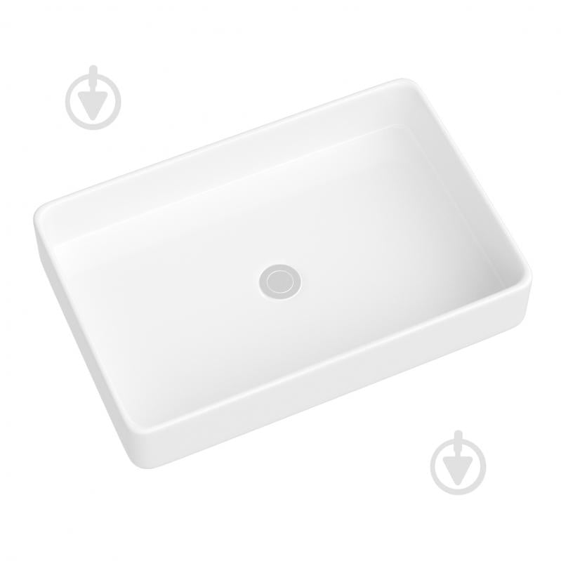 Умывальник Helmken 84261000 прямоугольный 61,5 см, белый - фото 1