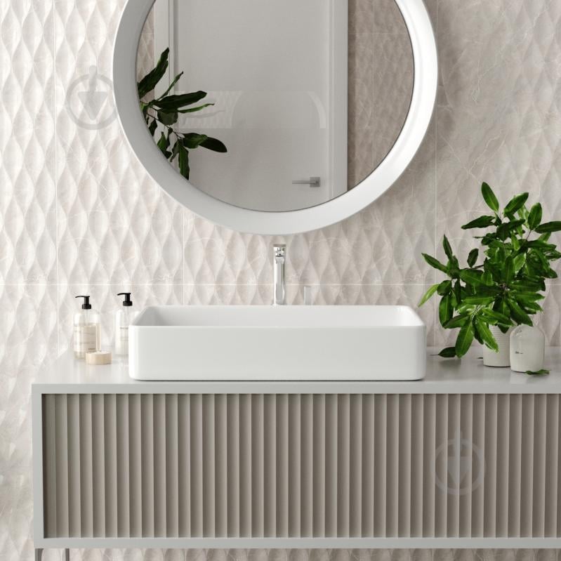 Умывальник Helmken 84261000 прямоугольный 61,5 см, белый - фото 11