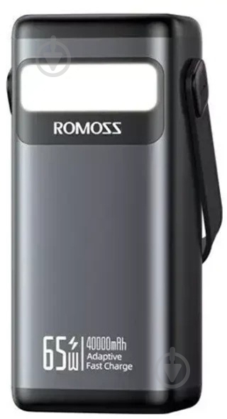 Повербанк Romoss PMT40 (PMT40-182-2133H) 40000 mAh black (1076306) - фото 1