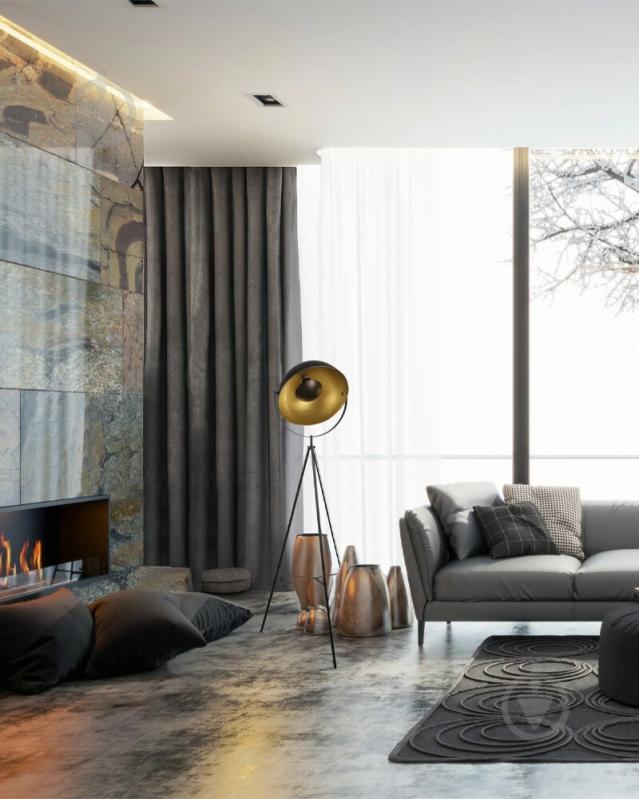 Торшер Goldlux MATYLDA E27 черный 327291 - фото 2