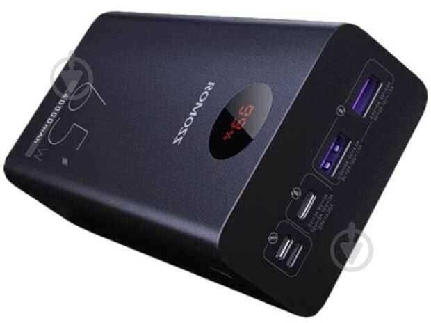 Повербанк Romoss 65WPEA40ProPD (PEA40-282-2133H) 40000 mAh black (964070) - фото 2