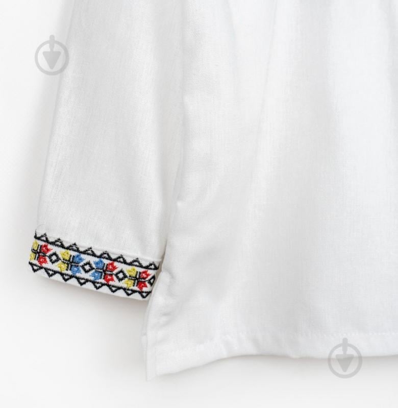 Вышиванка для мальчиков Dexter`s Roots of Strength р.122 белый d1302-16 - фото 3