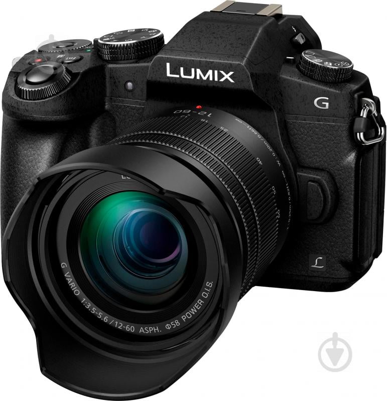 Фотоаппарат Panasonic Lumix DMC-G80 black Kit 12-60мм (DMC-G80MEE-K) - фото 1