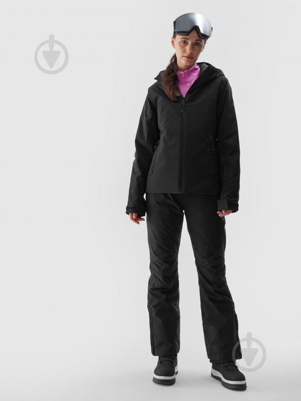 Куртка жіноча зимова 4F TECHNICAL JACKET F572 4FWAW24TTJAF572-20S р.2XL чорна - фото 5
