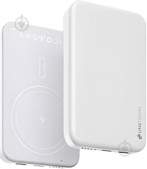 Повербанк UMETRAVEL M51 Magnetic&Wireless 5000 mAh white (1028134) - фото 1