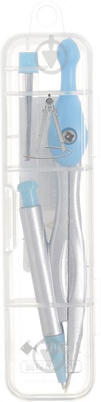 Циркуль голубой с серым - фото 3