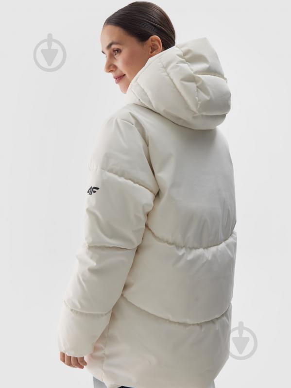 Пуховик жіночий зимовий 4F DOWN JACKET F474 4FWAW24TDJAF474-11S р.XS - фото 3