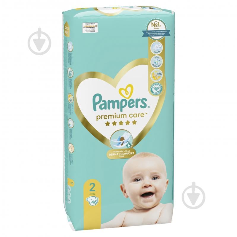 Подгузники Pampers Premium Care 2 4-8 кг 46 шт. - фото 3