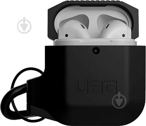 Чехол для наушников UAG для AirPods black (10185E114040) - фото 1