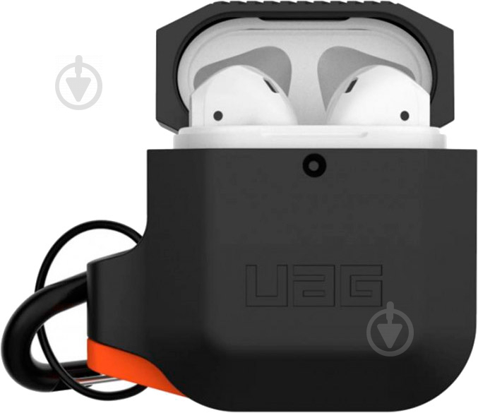 Чехол для наушников UAG для AirPods black (10185E114097) - фото 1