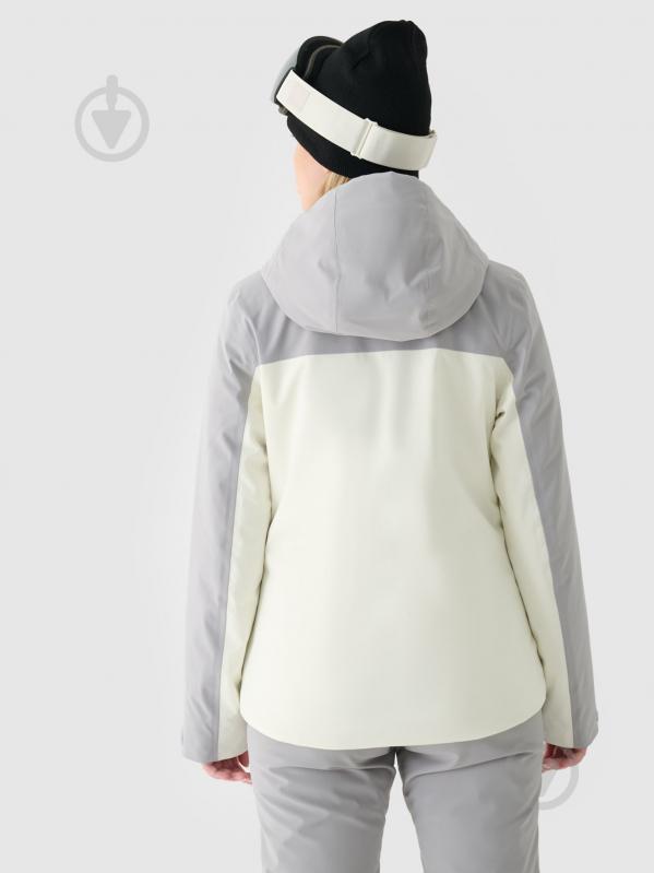 Куртка жіноча зимова 4F TECHNICAL JACKET F572 4FWAW24TTJAF572-27S р.XS сіра - фото 2