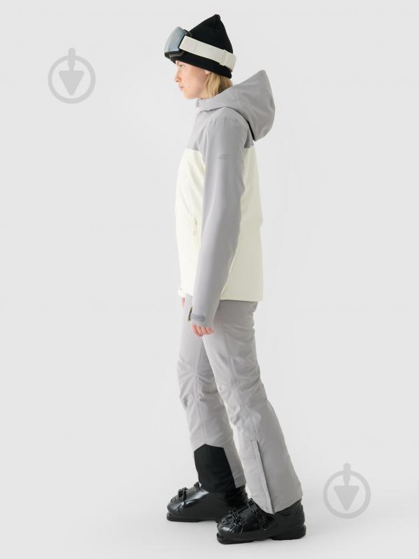 Куртка жіноча зимова 4F TECHNICAL JACKET F572 4FWAW24TTJAF572-27S р.XS сіра - фото 6