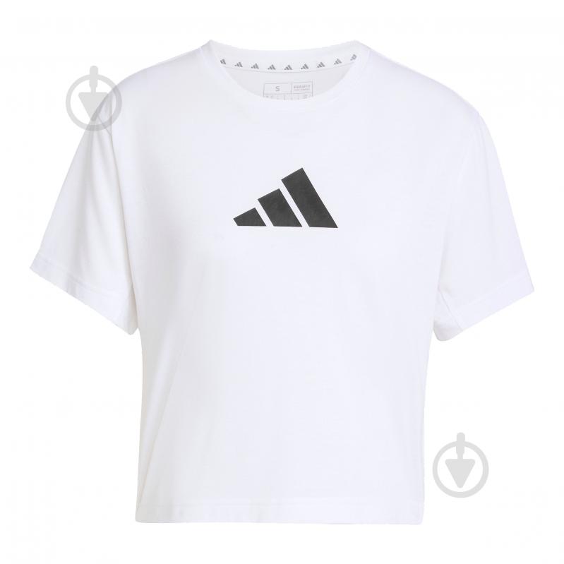 Футболка Adidas TR-ES BL TEE JG8615 р.XS белый - фото 6