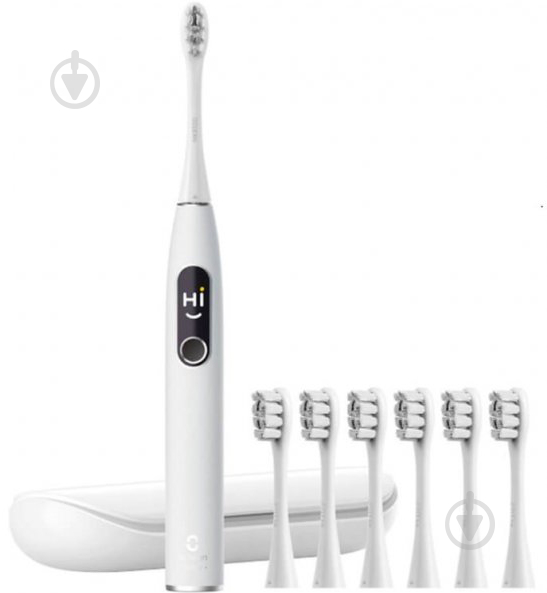 Зубная щетка Oclean умная электрическая X Pro Elite Set Electric Toothbrush Grey - фото 6