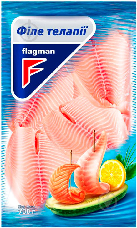 Тилапия Flagman филе 700 г - фото 1