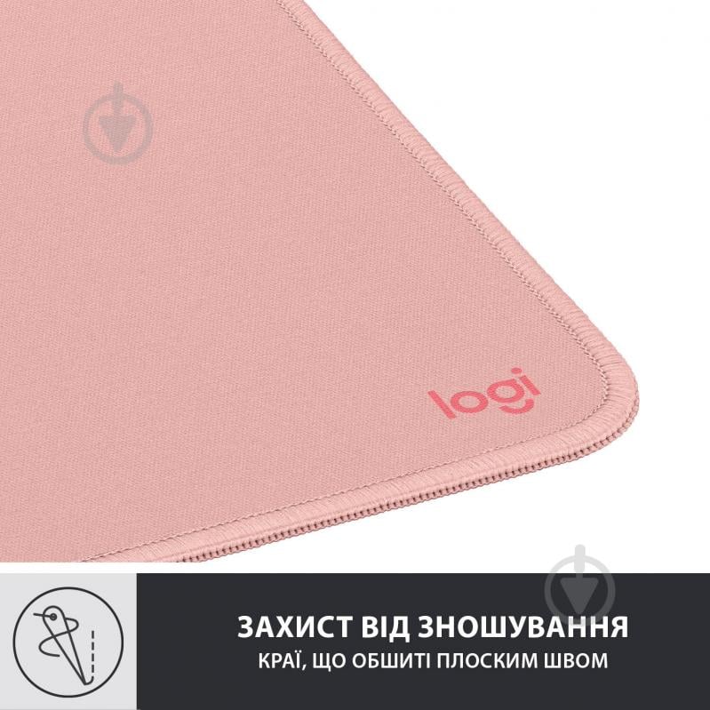 Килимок для миші Logitech Mouse Pad Studio Series Darker Rose (956-000050) - фото 5