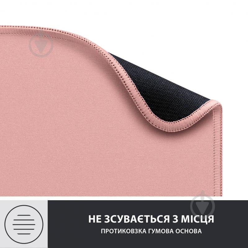 Килимок для миші Logitech Mouse Pad Studio Series Darker Rose (956-000050) - фото 7