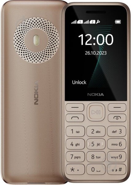 Мобильный телефон Nokia 130 TA-1576 DS light gold 1001536 - фото 1