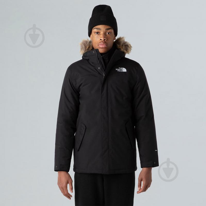 Куртка чоловіча зимова THE NORTH FACE M ZANECK JACKET NF0A4M8HKX71 р.2XL чорна - фото 1
